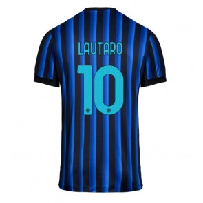 Inter Milan Lautaro Martinez #10 Hjemmebanetrøje 2025-26 Kortærmet